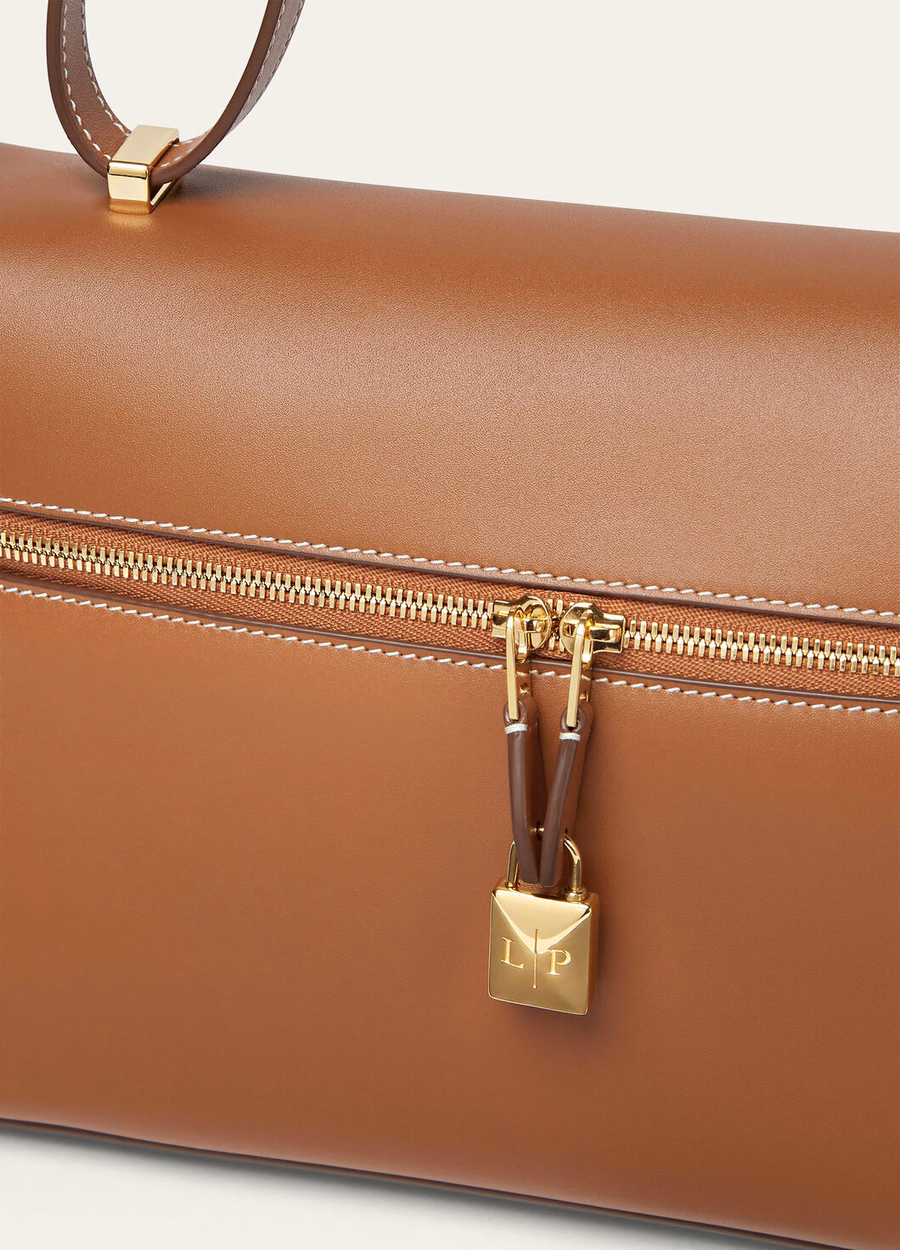 Additional bag L27 Smooth calfskin Warm bronze/Sun Gold