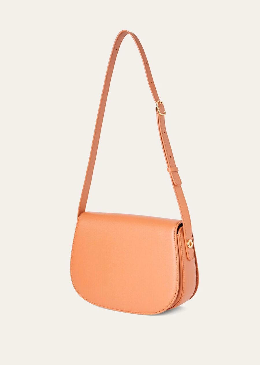Small Ghiera Bag Smooth Calfskin Koi Fish/Blue Navy