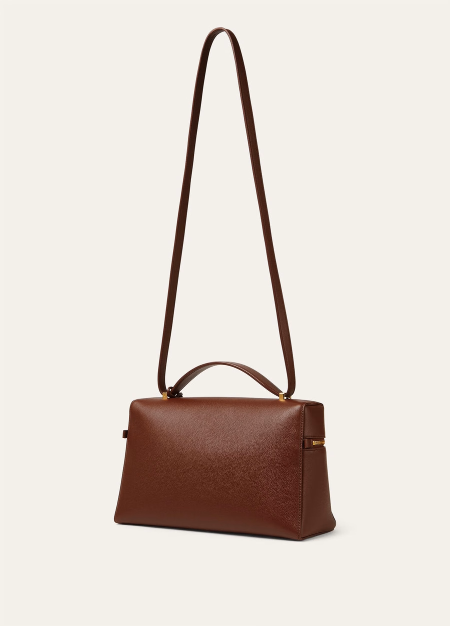 Additional bag L27 Smoked calfskin Caramel/Sun Gold