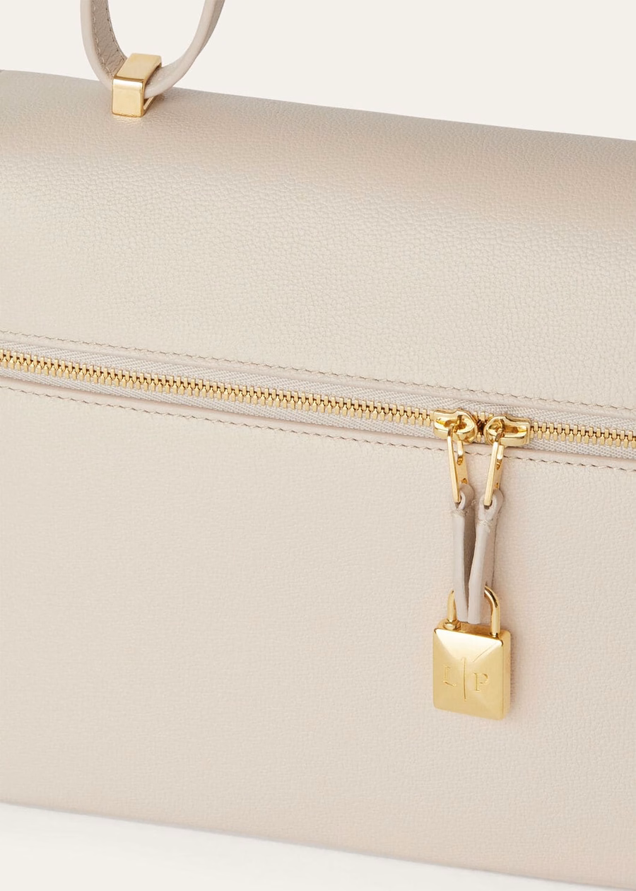 Additional bag L27 Light Travertine/Sun Gold calfskin
