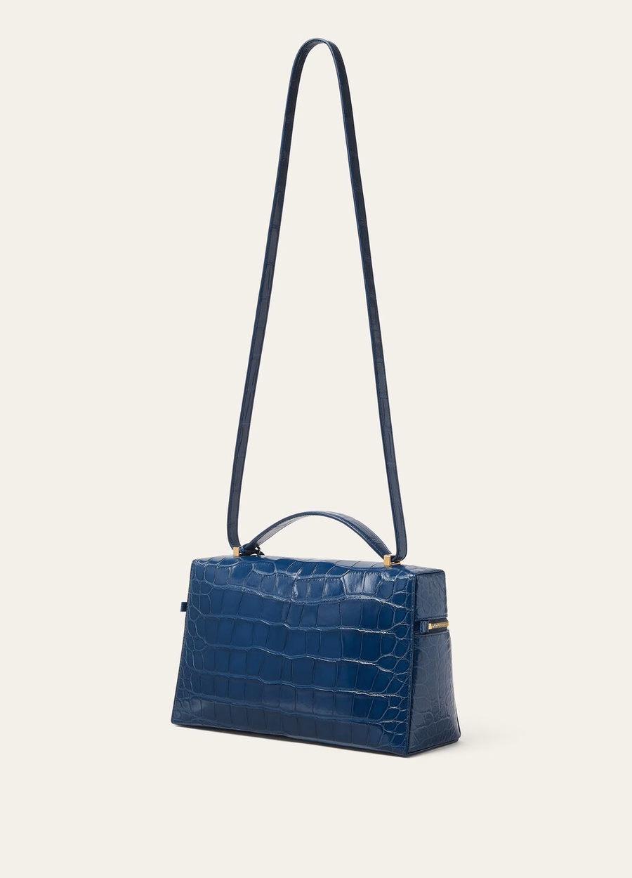 Additional bag L27 Alligator leather Ocean Heart/Sun Gold