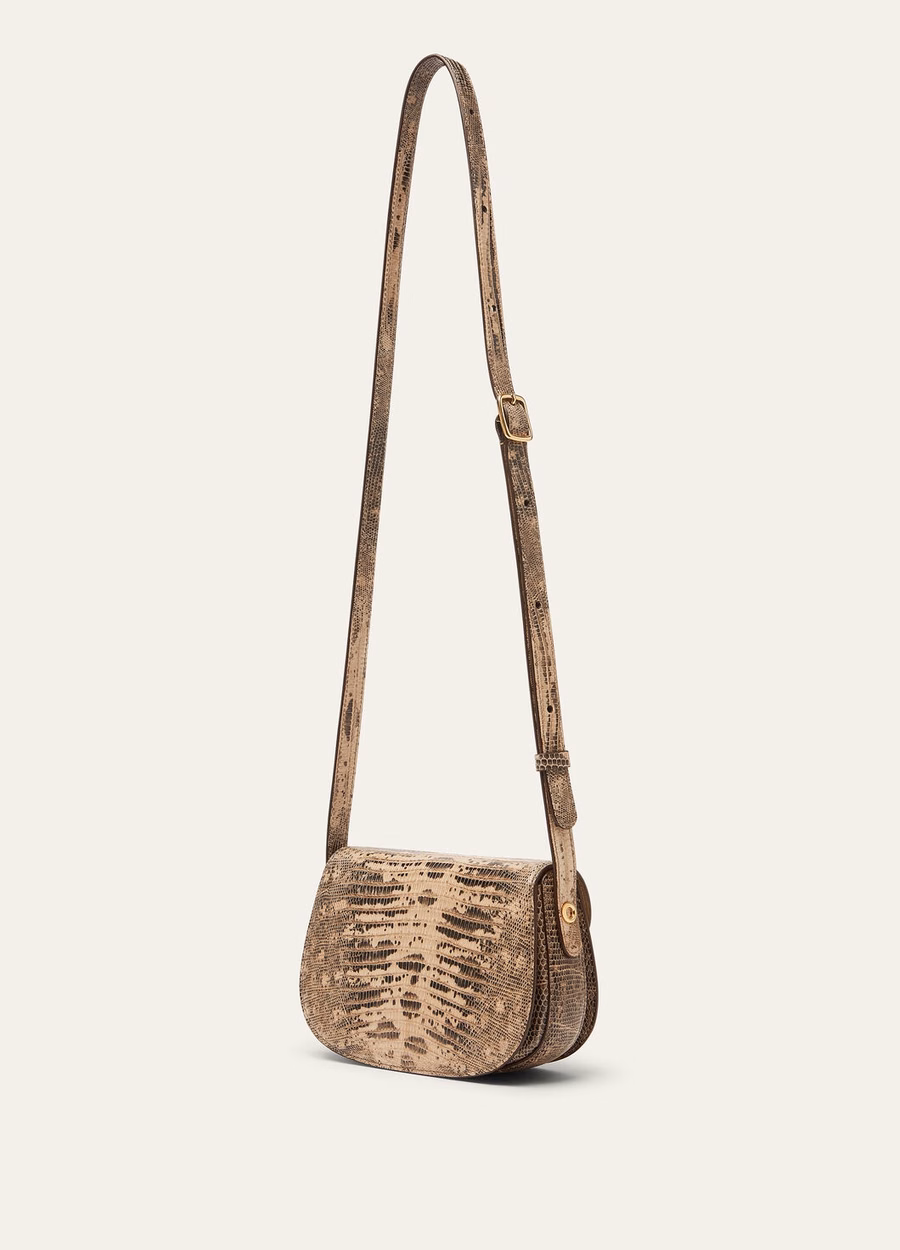 Mini Giera Tejus Leather Light Trench/Sun Gold bag