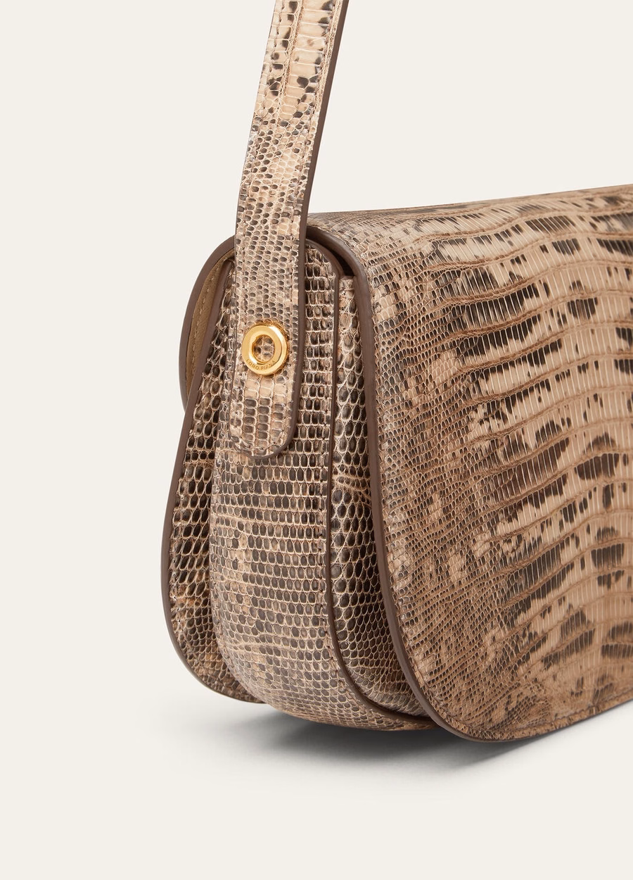 Mini Giera Tejus Leather Light Trench/Sun Gold bag