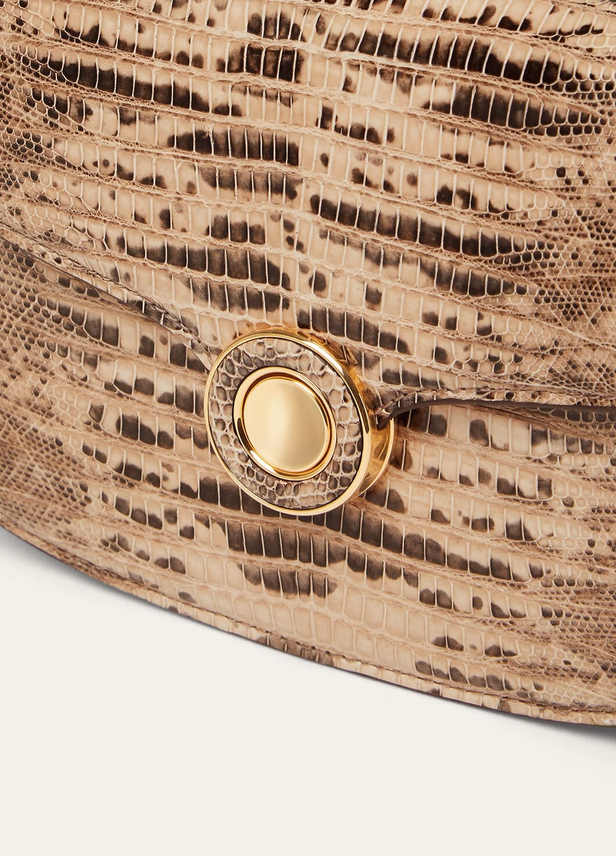 Mini Giera Tejus Leather Light Trench/Sun Gold bag