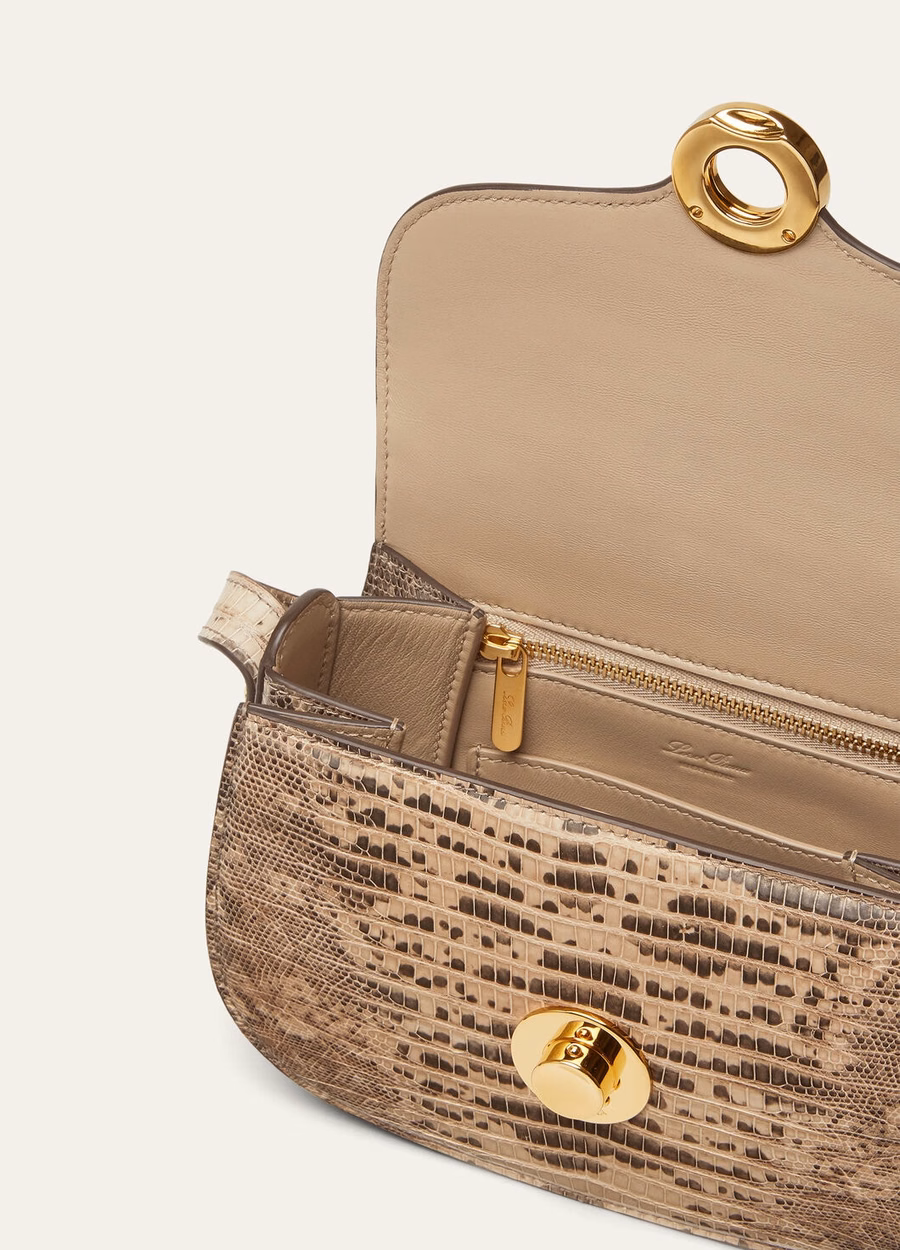 Mini Giera Tejus Leather Light Trench/Sun Gold bag