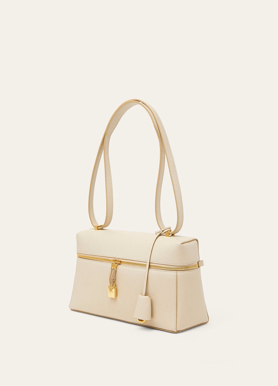 Additional bag L27 Light Travertine/Sun Gold calfskin