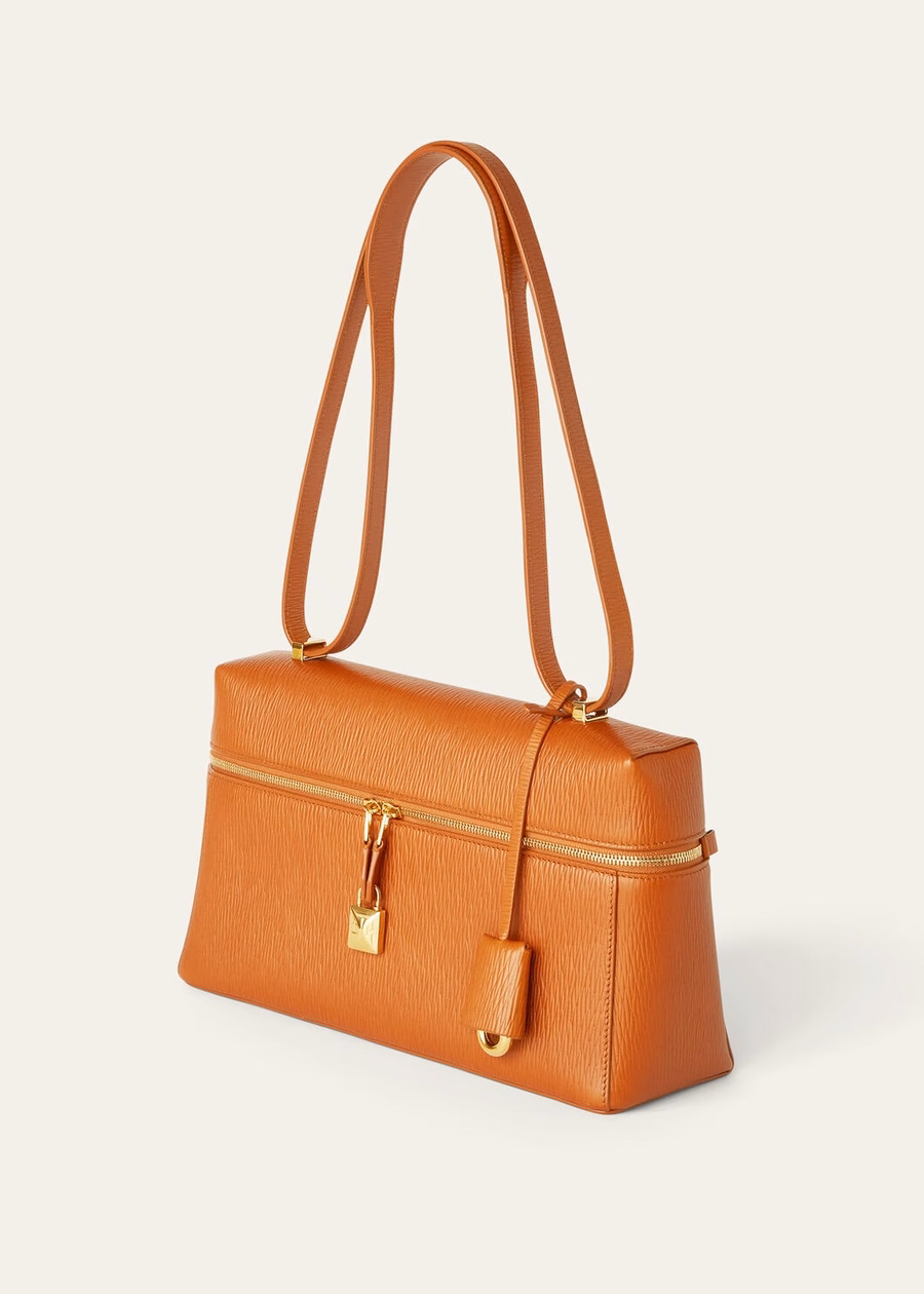 Additional bag L27 Calfskin Warm Tan/Sun Gold