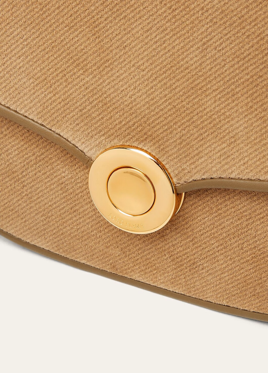 Mini Ghiera Bag Calfskin Golden Chestnut/Salted Capers/Golden Sun