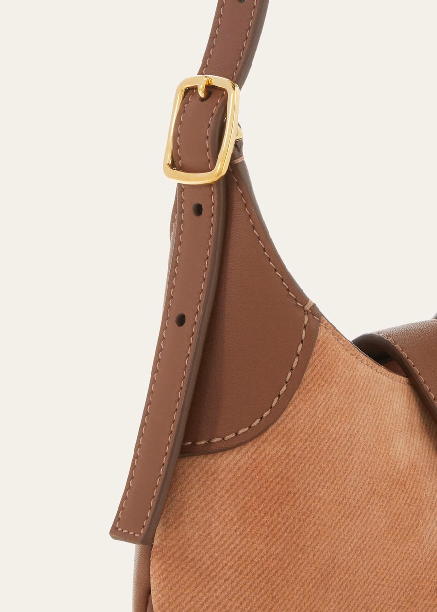Mini Bobbin Bag Calfskin Ophelia Skin/Caramel Sugar/Sun Gold