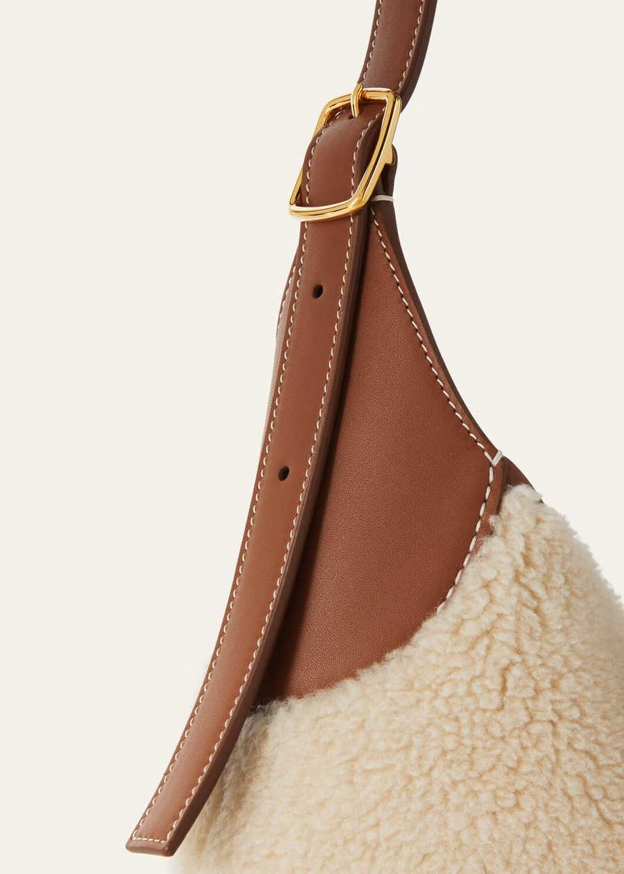 Medium Bag Silk Cashmere Old Paper/Caramel Sugar/Sun Gold