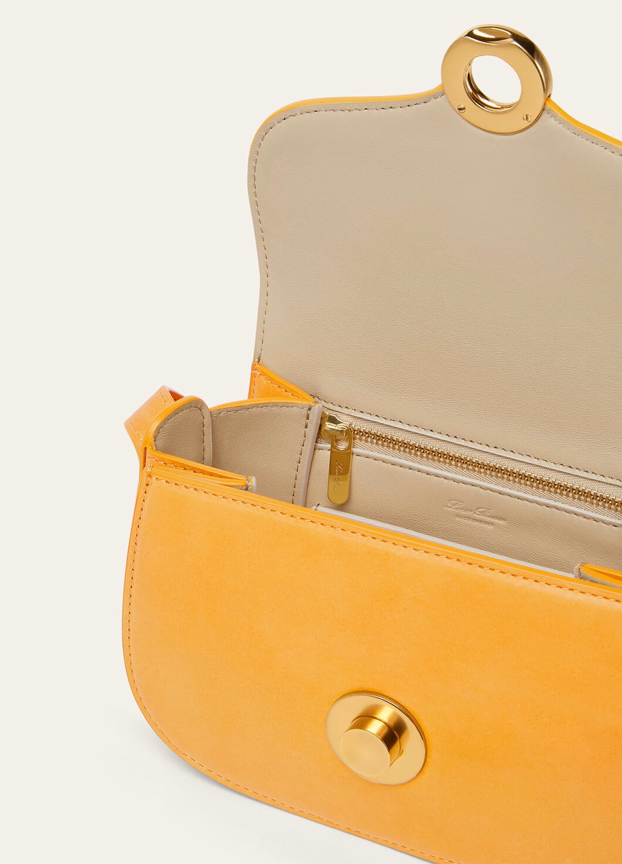 Mini Ghiera Bag Calfskin Wheat Yellow/Sun Gold