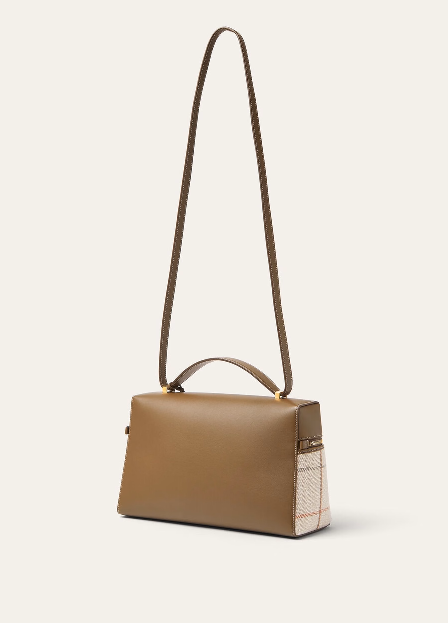 Extra bag L27 Linen Tartan/Salted Capers/Sun Gold