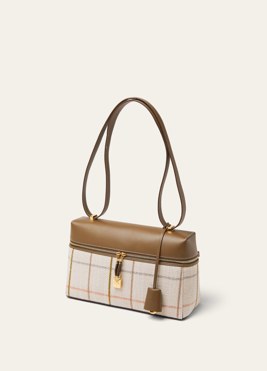 Extra bag L27 Linen Tartan/Salted Capers/Sun Gold