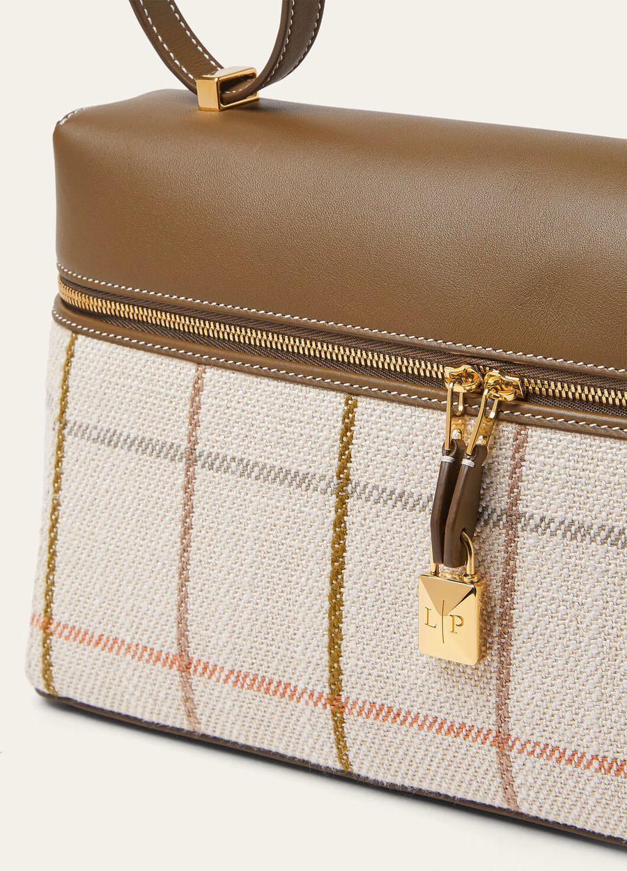 Extra bag L27 Linen Tartan/Salted Capers/Sun Gold