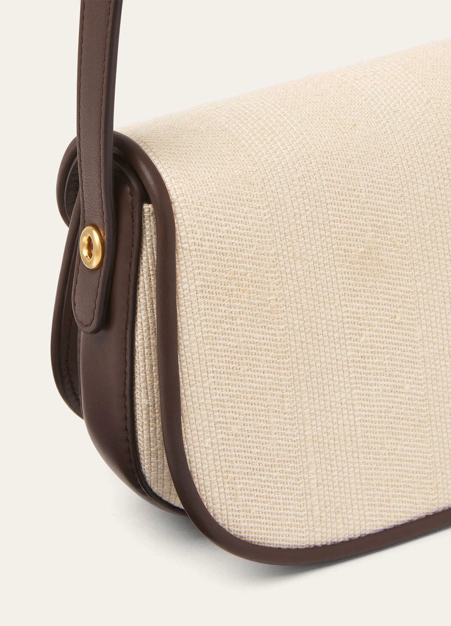 Small Ghiera Silk Milk Bag Amber-Dark Chocolate Liquorice/Sun Gold