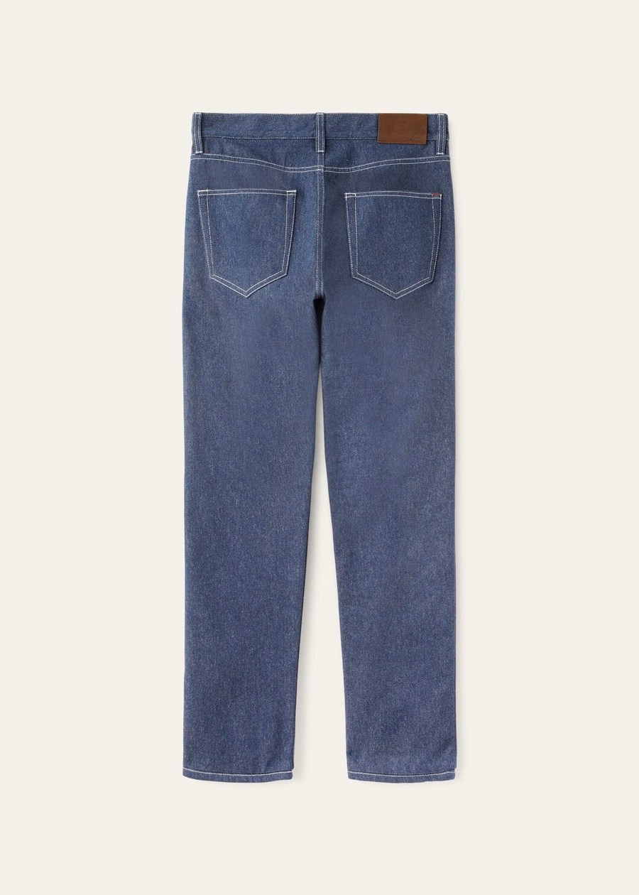 Quarona Denim Flower Surge Blue Pants