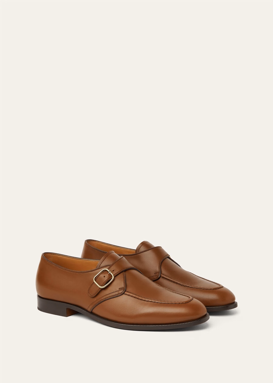 Sergio Derby calfskin Noce
