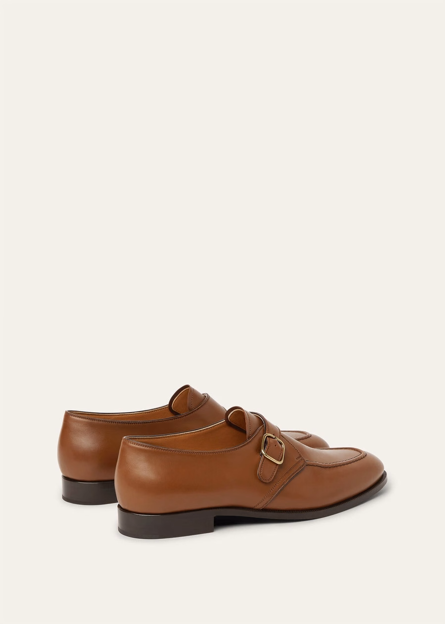 Sergio Derby calfskin Noce