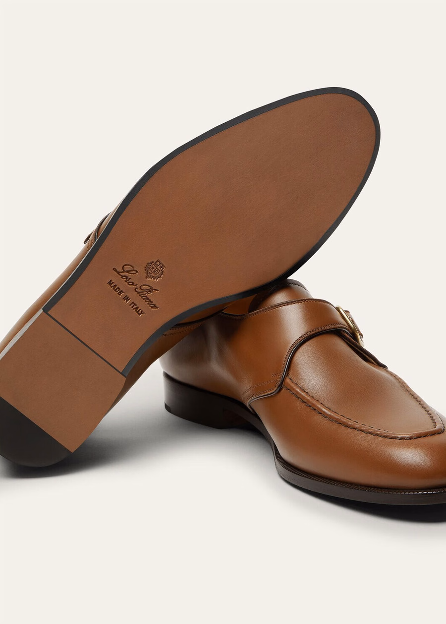 Sergio Derby calfskin Noce