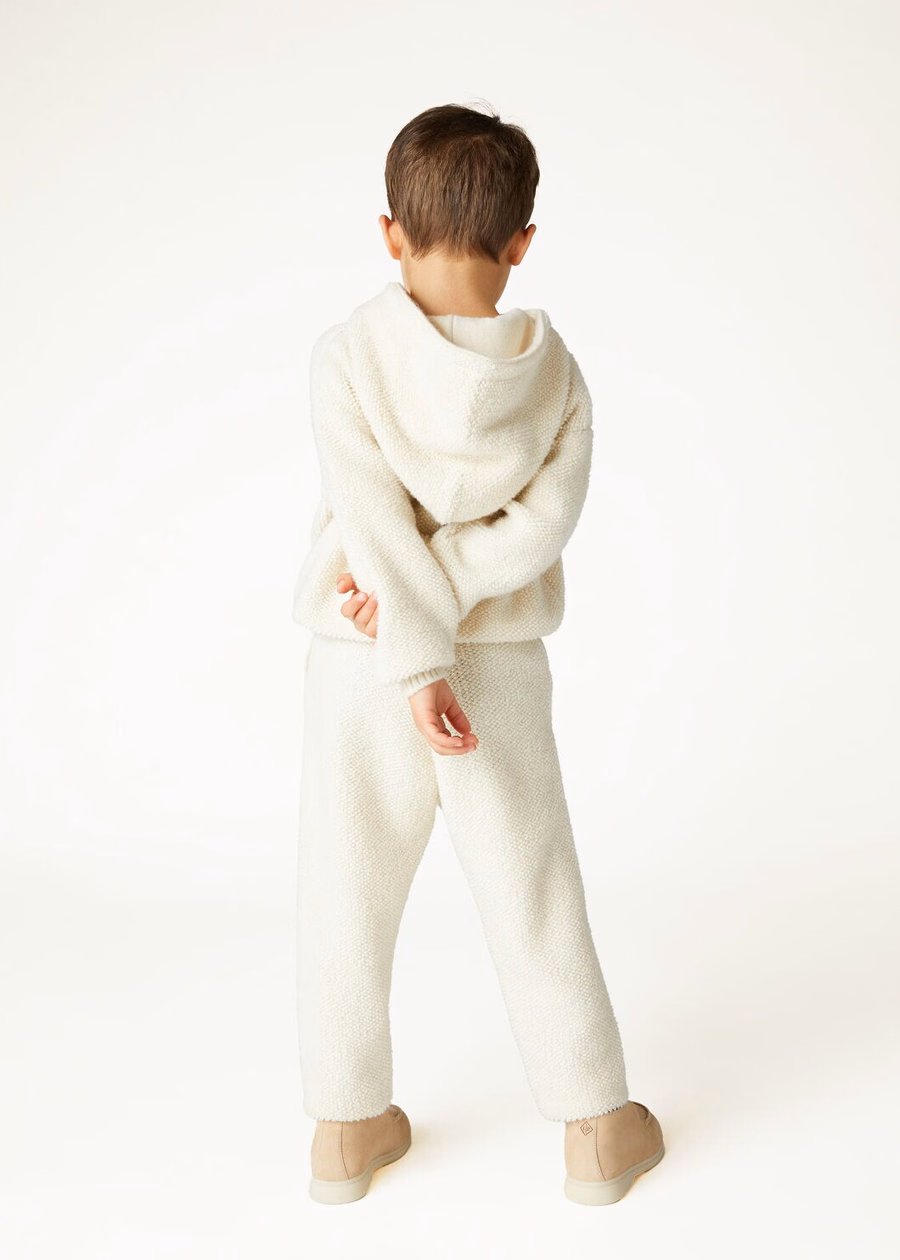 Kids' Cashmere Nougat Curly Pants