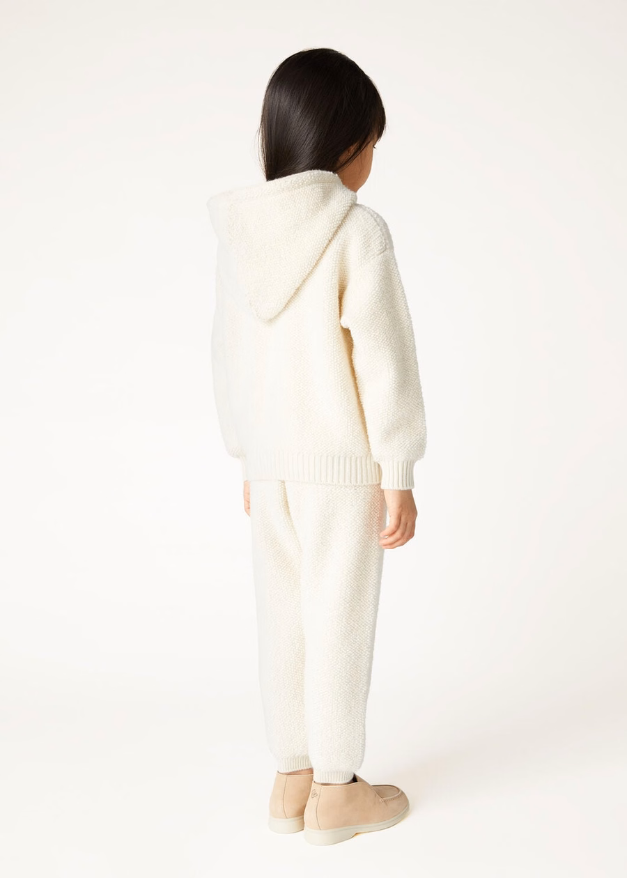 Kids' Cashmere Nougat Curly Pants