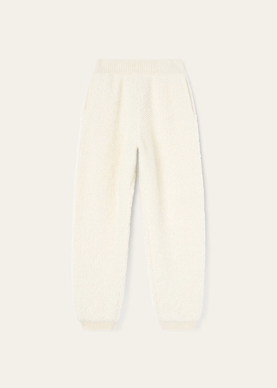 Kids' Cashmere Nougat Curly Pants