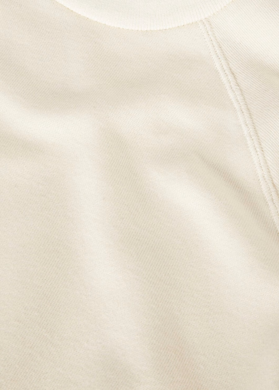 Kids Whitney Crewneck Cotton Silk Cashmere Nougat