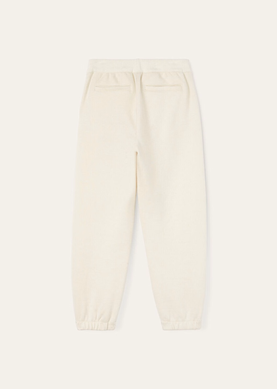 Whitney Pants for Kids Cotton Silk Cashmere Nougat