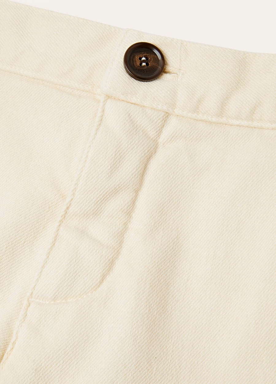Morley children's cotton pants Arctic Wolf