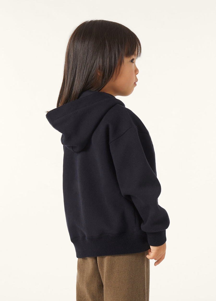Viera Sweatshirt for Children Cotton Silk Cashmere Navy Blue