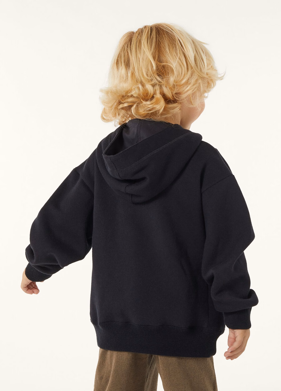 Viera Sweatshirt for Children Cotton Silk Cashmere Navy Blue