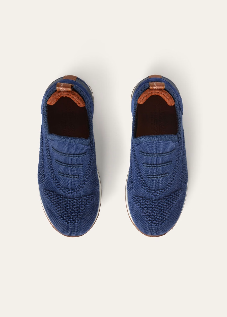 360 LP Flexy Walk Kids' Tennis Shoes Wish® Wool Blue Fluorite