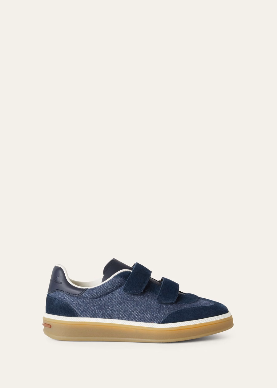 Children's walking shoes Cotton Surge Blue