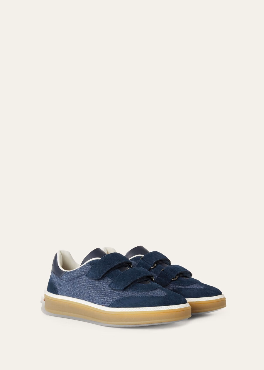 Children's walking shoes Cotton Surge Blue