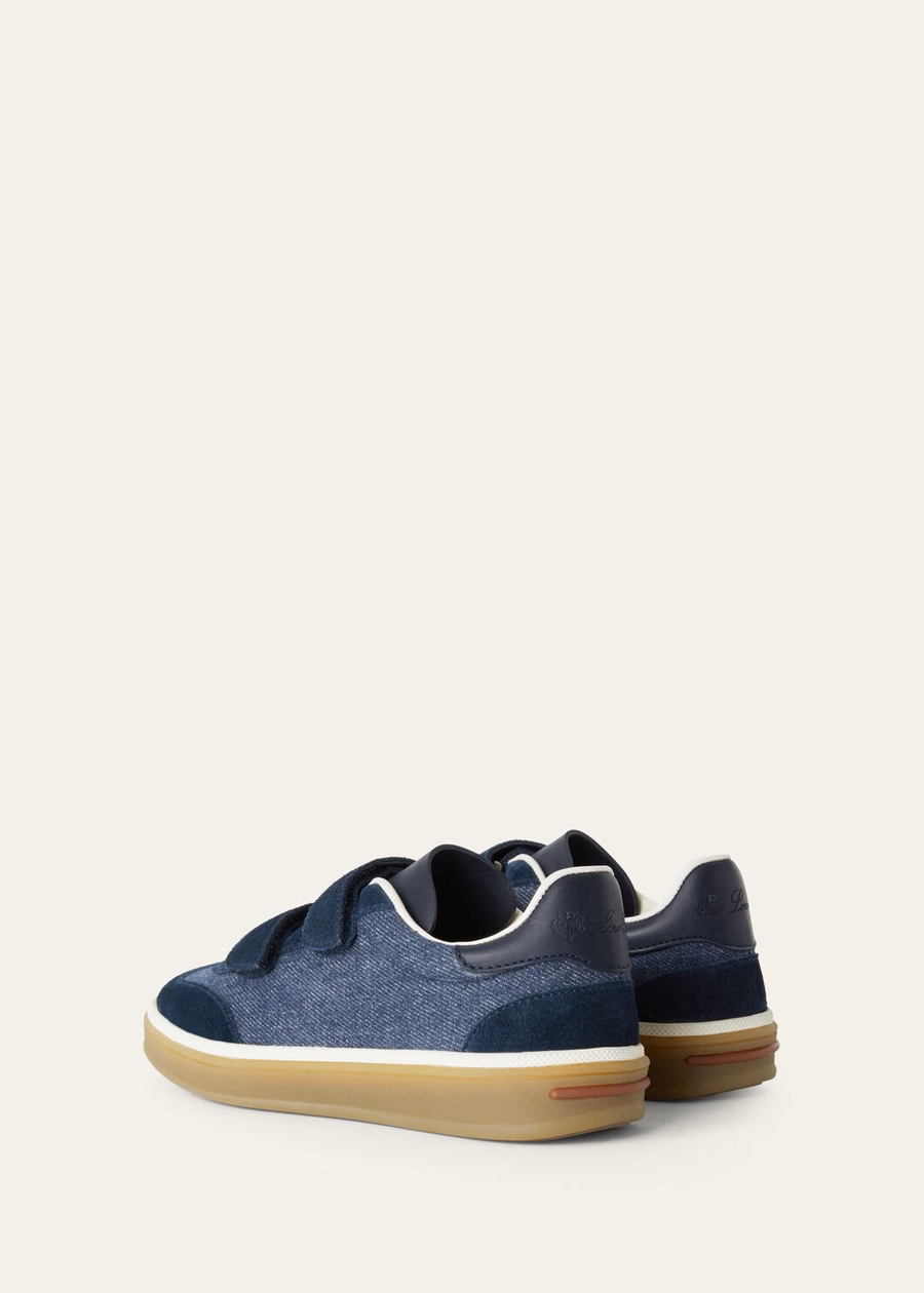 Children's walking shoes Cotton Surge Blue