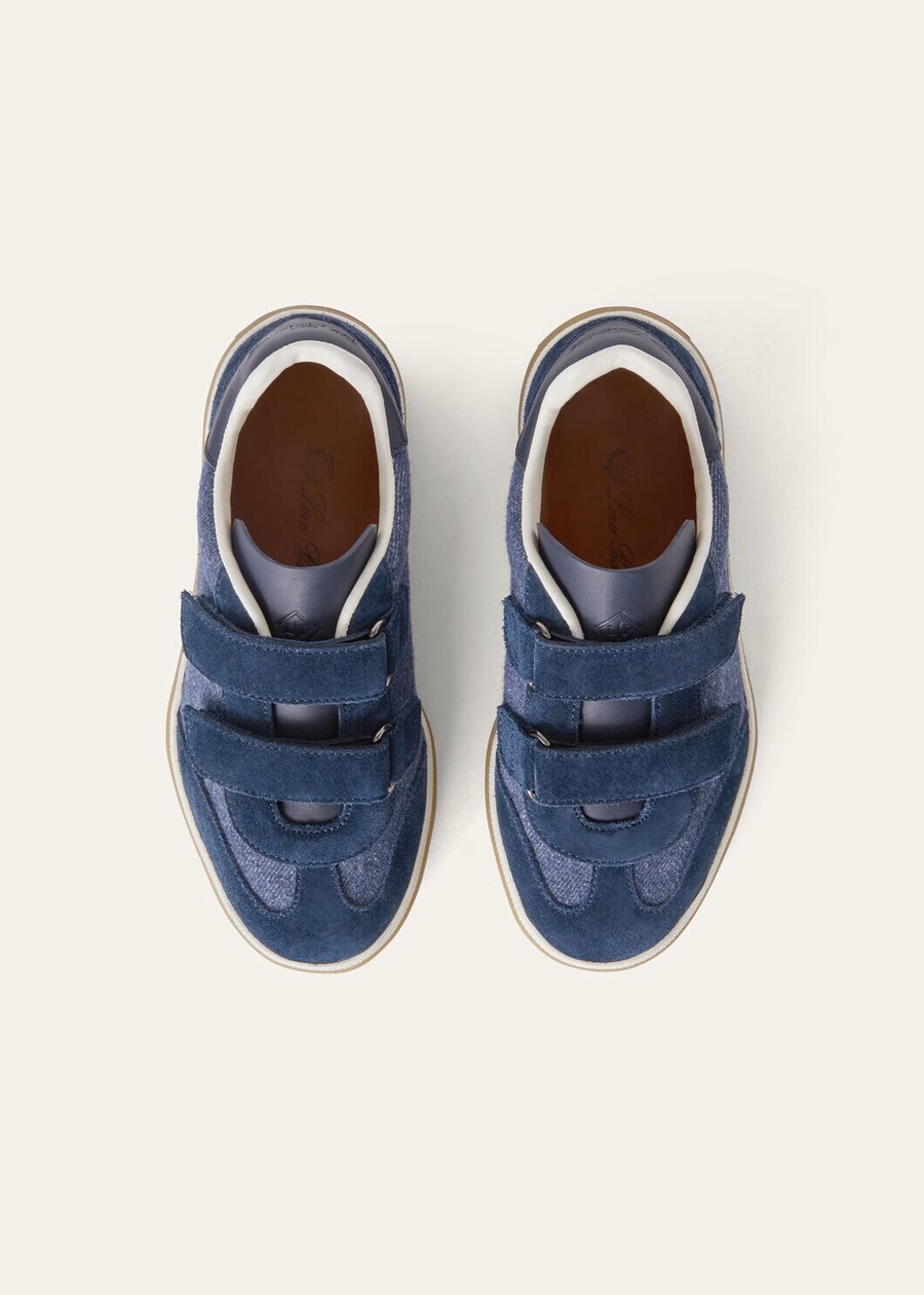 Children's walking shoes Cotton Surge Blue