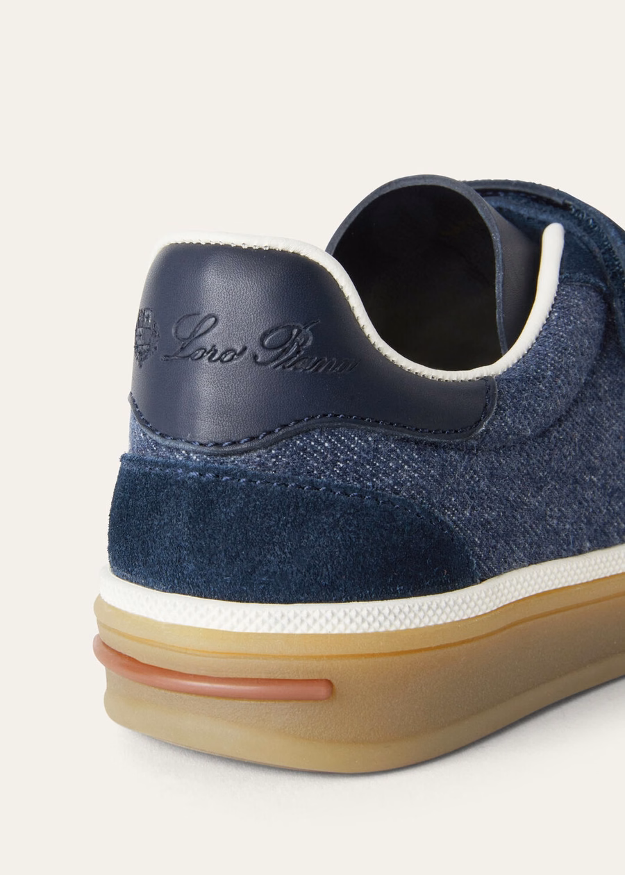 Children's walking shoes Cotton Surge Blue