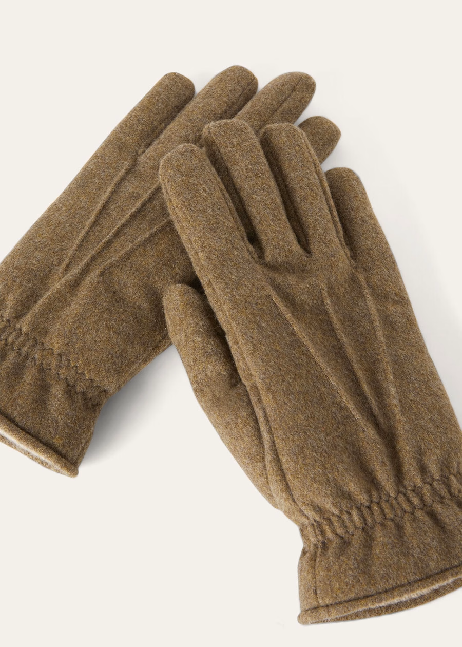 Ashford Cashmere Gloves - Storm System® Tundra Melange