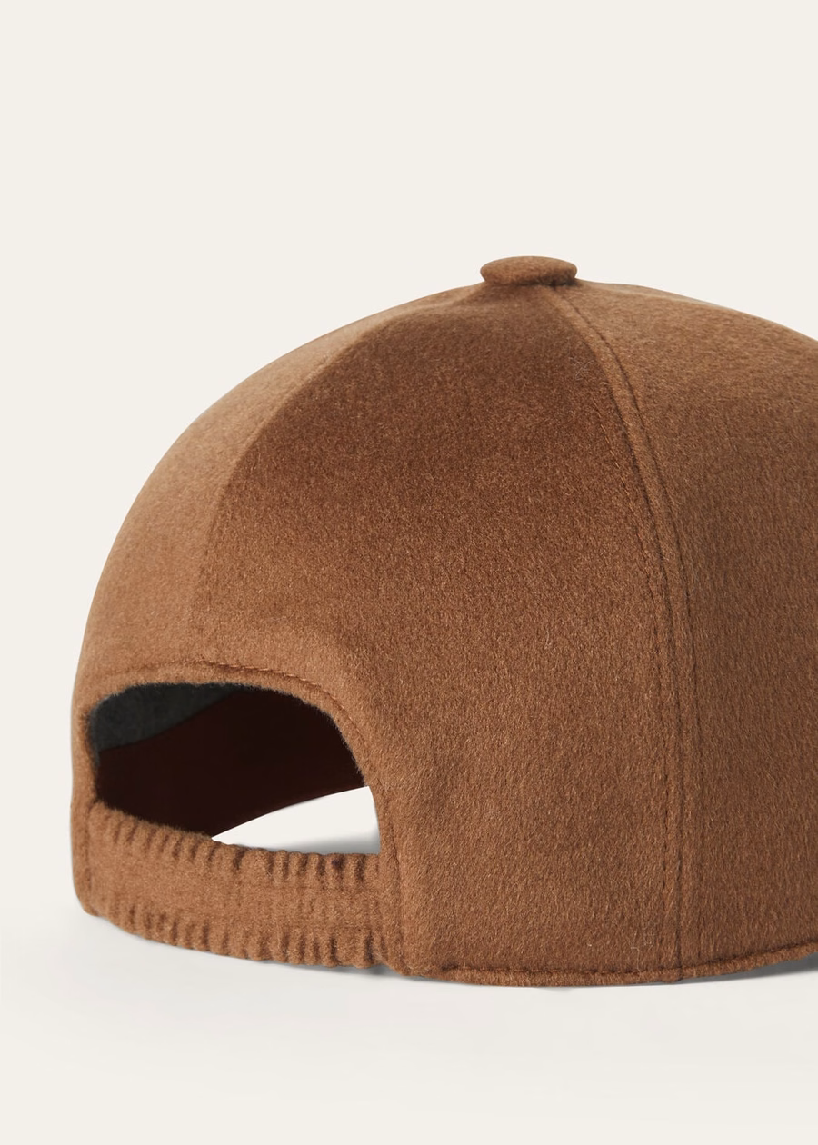 Cashmere Baseball Cap - Storm System® Chestnut