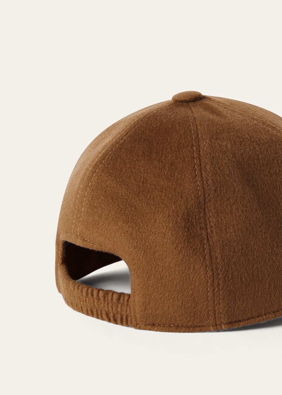 Cashmere Baseball Cap - Storm System® Highlander Camel