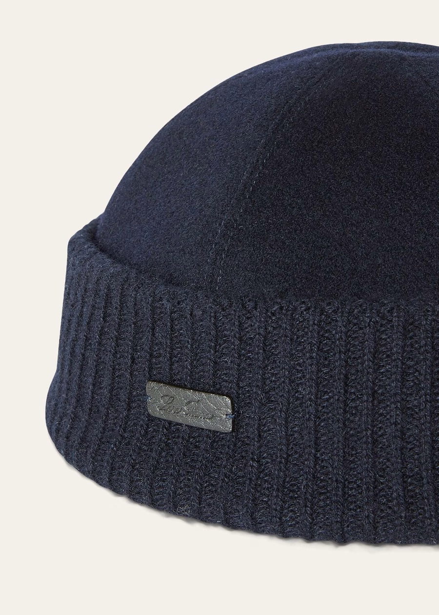 Cashmere Beanie - Storm System® Navy Blue