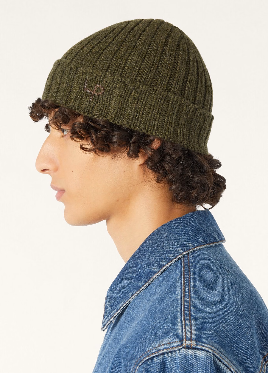 LP Beanie Cashmere Cypress Melange