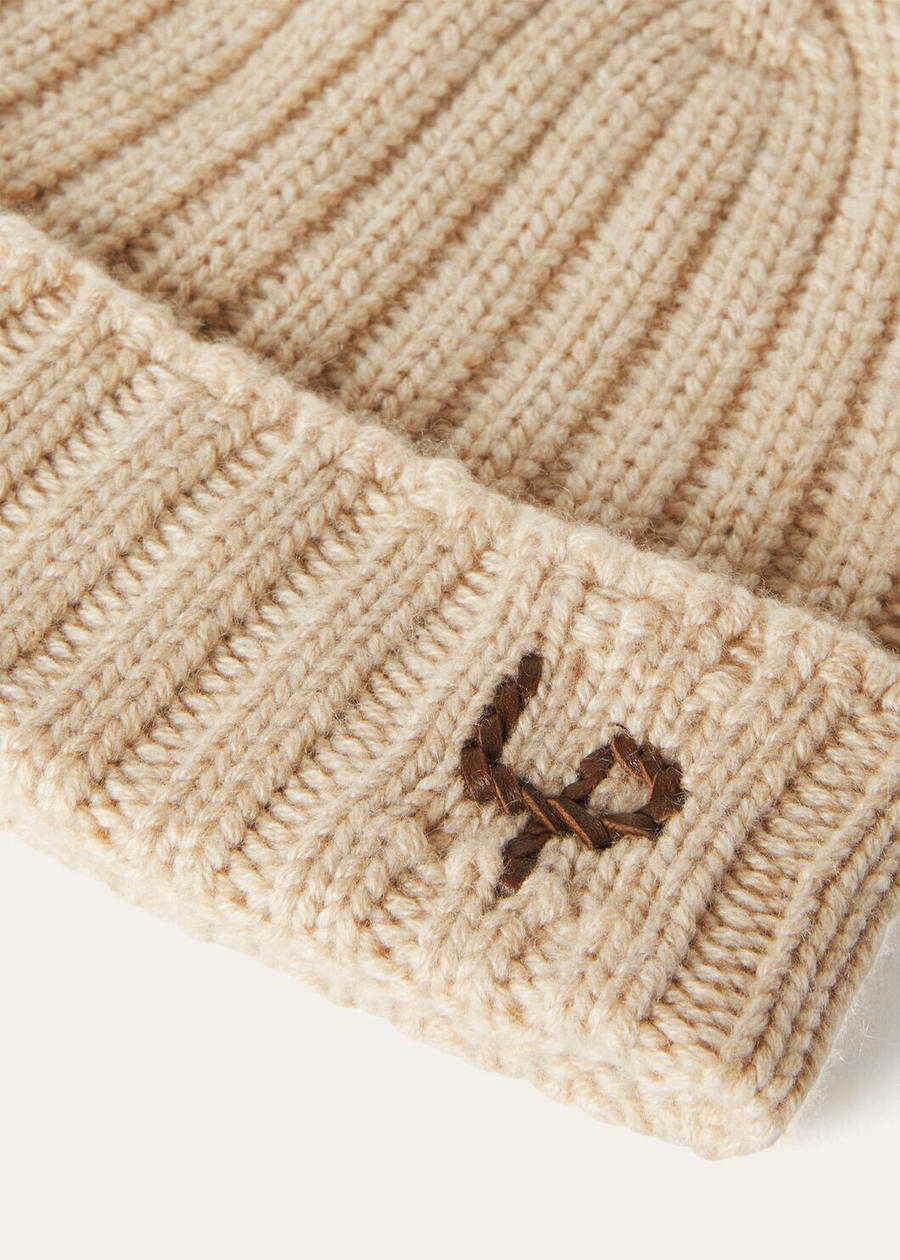 LP Beanie Cashmere Biscuit Melange