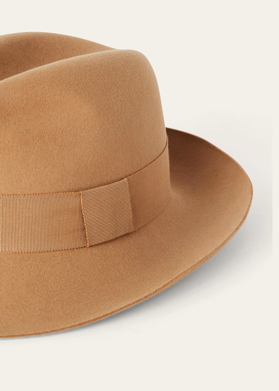 Pier Hat Rabbit Fur Light Bronze