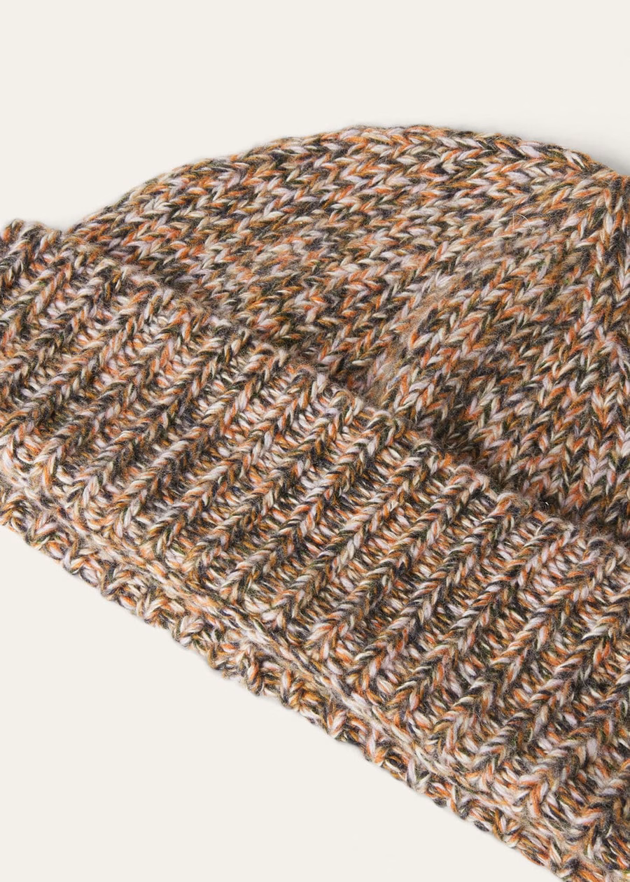Alpe Granus Beanie Cashmere Orange/Lilac/Tapioca
