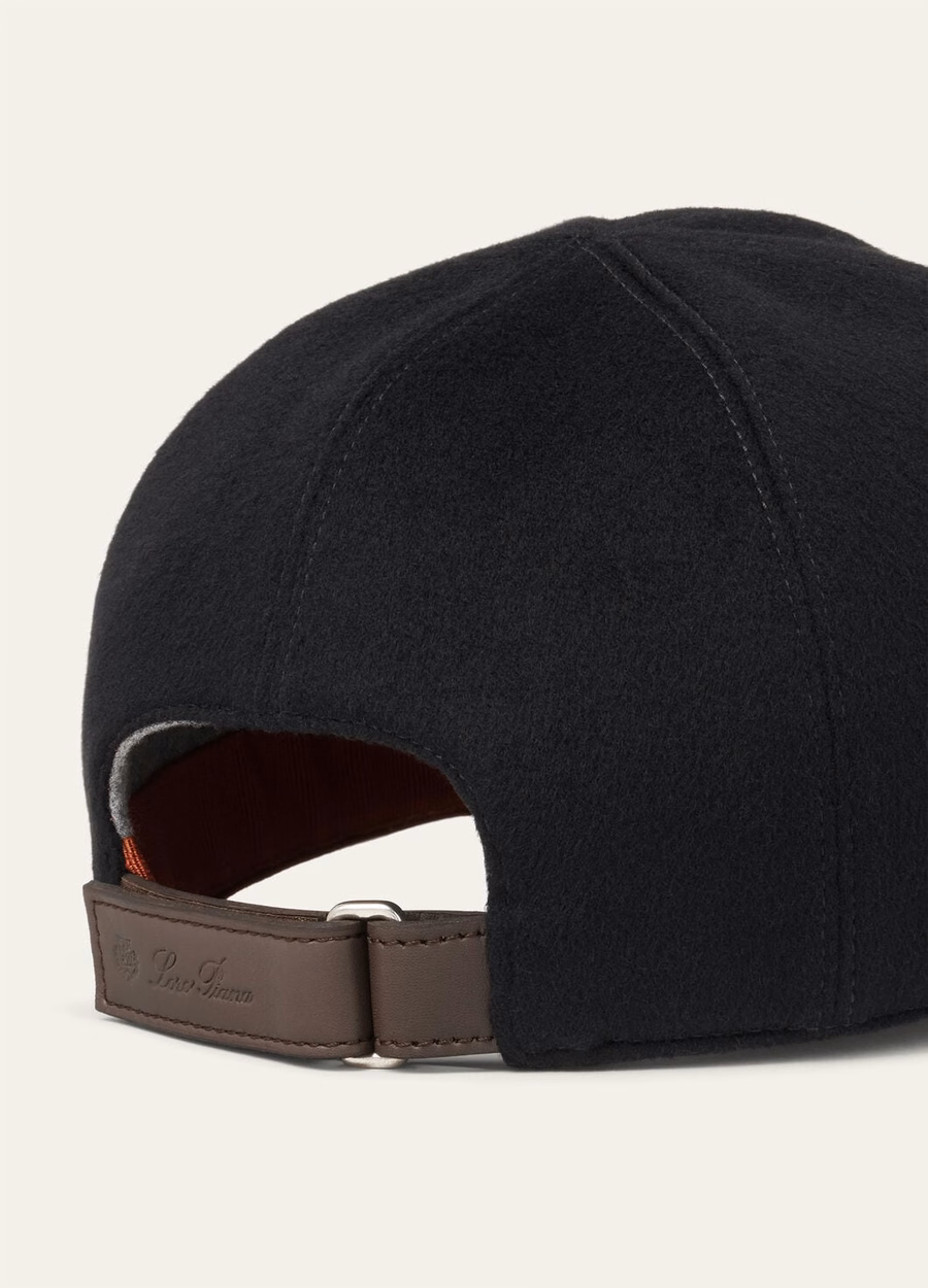 Ivy Cashmere Baseball Cap - Storm System® Black
