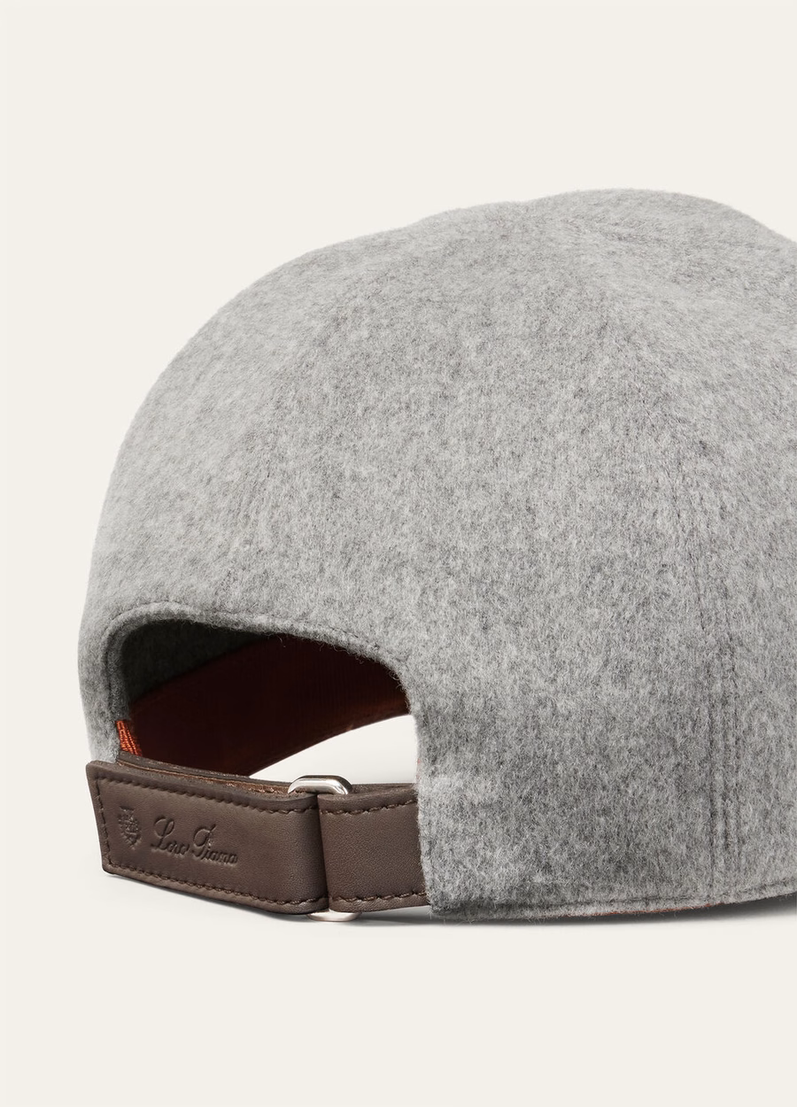 Ivy Cashmere Baseball Cap - Storm System® Flannel Melange