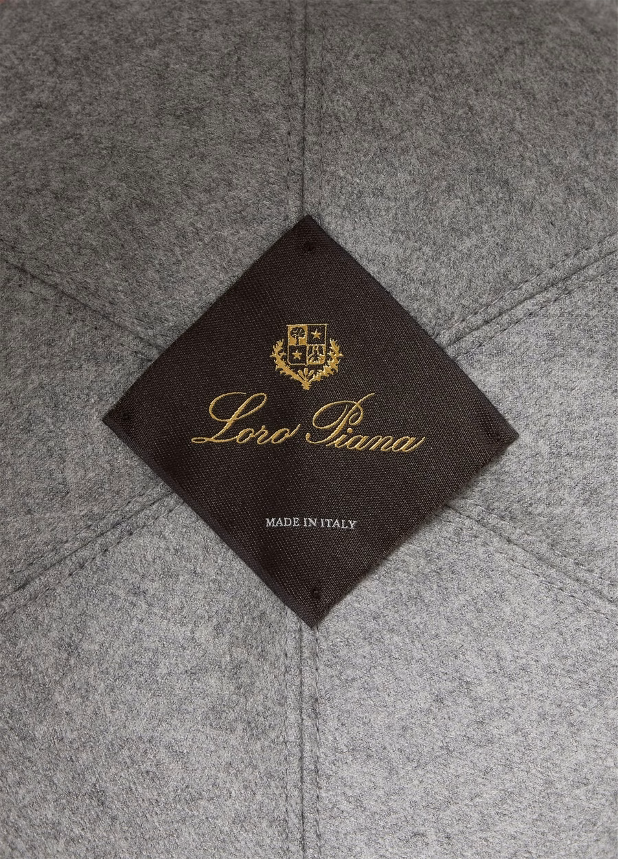 Ivy Cashmere Baseball Cap - Storm System® Flannel Melange