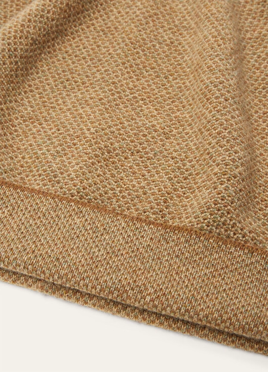 Varallo Beanie Baby Cashmere Walnut Pesto