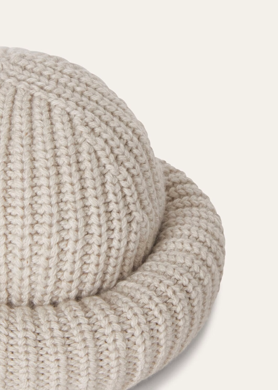 Darwin Beanie Natural Cashmere